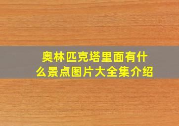 奥林匹克塔里面有什么景点图片大全集介绍