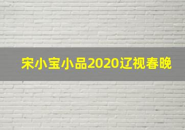 宋小宝小品2020辽视春晚