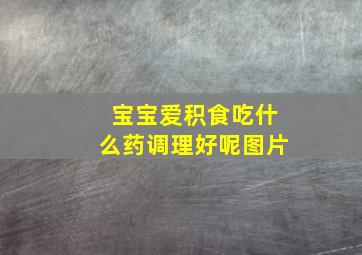 宝宝爱积食吃什么药调理好呢图片