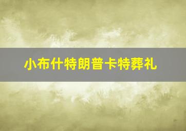 小布什特朗普卡特葬礼