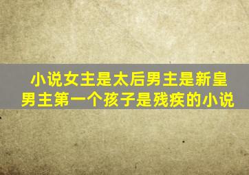 小说女主是太后男主是新皇男主第一个孩子是残疾的小说