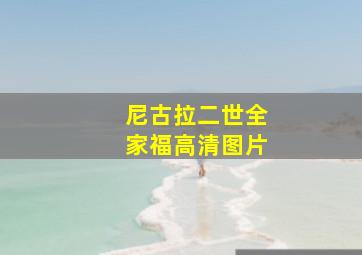 尼古拉二世全家福高清图片