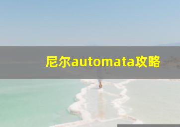 尼尔automata攻略