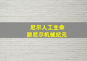 尼尔人工生命跟尼尔机械纪元