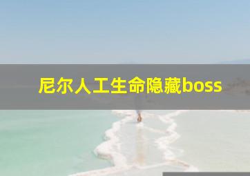 尼尔人工生命隐藏boss