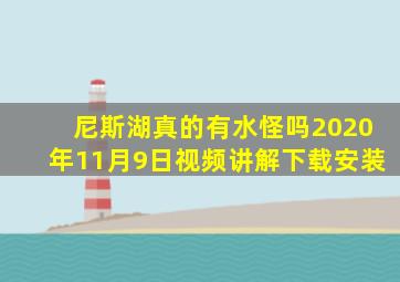 尼斯湖真的有水怪吗2020年11月9日视频讲解下载安装