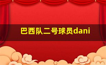 巴西队二号球员dani