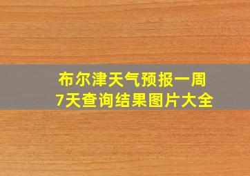 布尔津天气预报一周7天查询结果图片大全