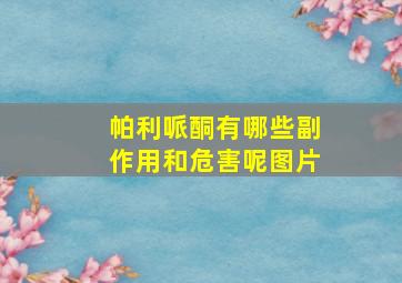 帕利哌酮有哪些副作用和危害呢图片