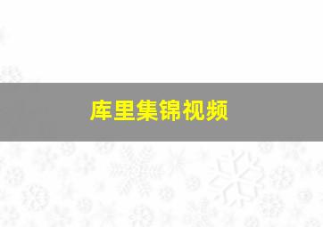 库里集锦视频