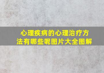 心理疾病的心理治疗方法有哪些呢图片大全图解