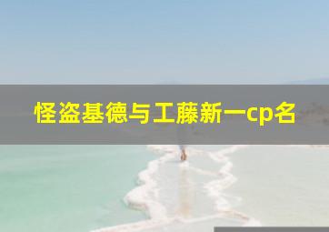 怪盗基德与工藤新一cp名