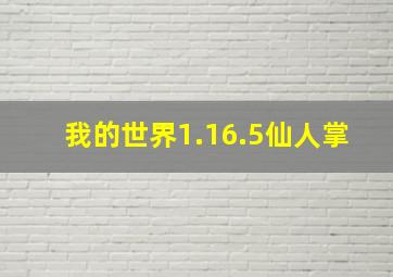 我的世界1.16.5仙人掌