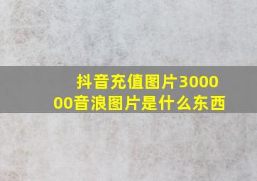 抖音充值图片300000音浪图片是什么东西