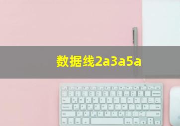 数据线2a3a5a