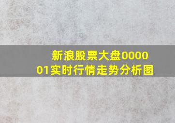 新浪股票大盘000001实时行情走势分析图