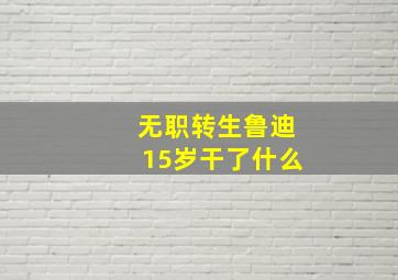 无职转生鲁迪15岁干了什么