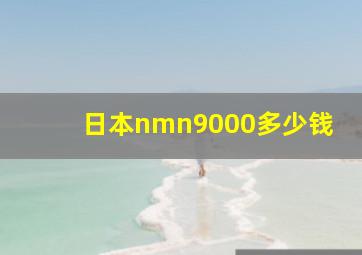 日本nmn9000多少钱