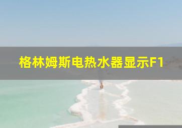 格林姆斯电热水器显示F1