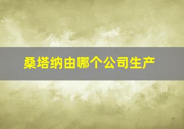 桑塔纳由哪个公司生产