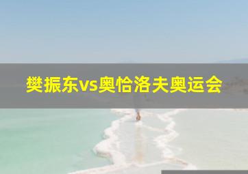 樊振东vs奥恰洛夫奥运会