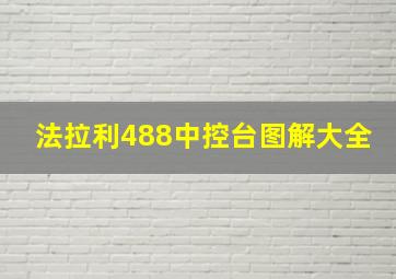 法拉利488中控台图解大全