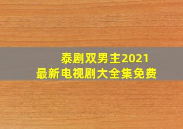 泰剧双男主2021最新电视剧大全集免费