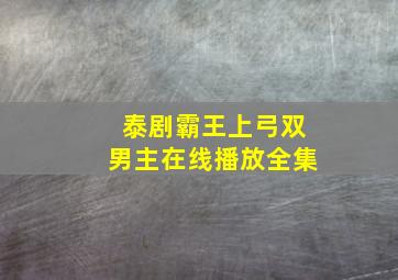 泰剧霸王上弓双男主在线播放全集