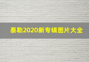 泰勒2020新专辑图片大全