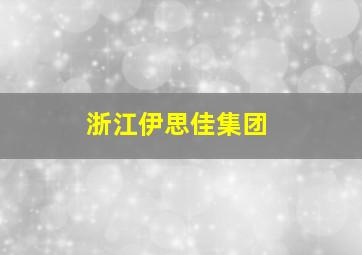 浙江伊思佳集团