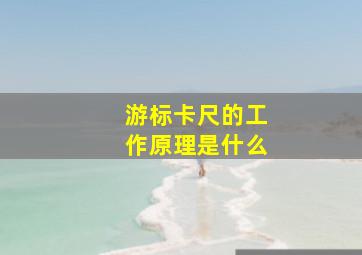 游标卡尺的工作原理是什么