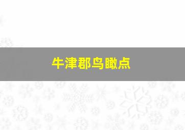 牛津郡鸟瞰点