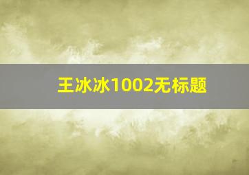 王冰冰1002无标题