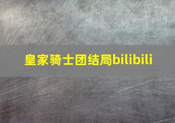 皇家骑士团结局bilibili