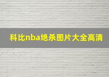 科比nba绝杀图片大全高清