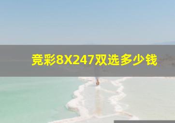 竞彩8X247双选多少钱