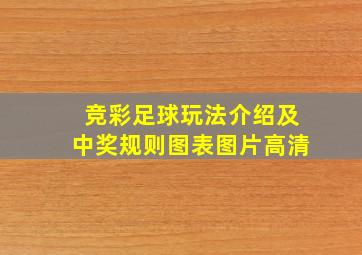 竞彩足球玩法介绍及中奖规则图表图片高清