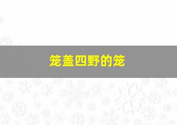 笼盖四野的笼