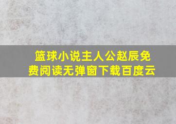 篮球小说主人公赵辰免费阅读无弹窗下载百度云