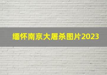 缅怀南京大屠杀图片2023