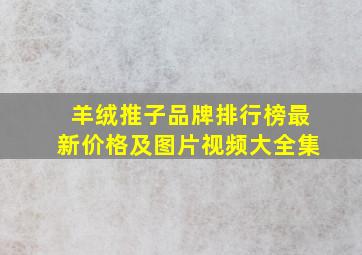 羊绒推子品牌排行榜最新价格及图片视频大全集