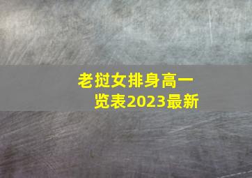 老挝女排身高一览表2023最新