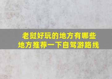 老挝好玩的地方有哪些地方推荐一下自驾游路线