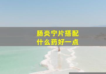 肠炎宁片搭配什么药好一点