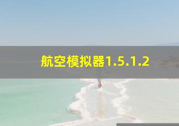 航空模拟器1.5.1.2