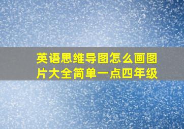 英语思维导图怎么画图片大全简单一点四年级