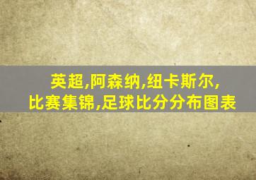 英超,阿森纳,纽卡斯尔,比赛集锦,足球比分分布图表