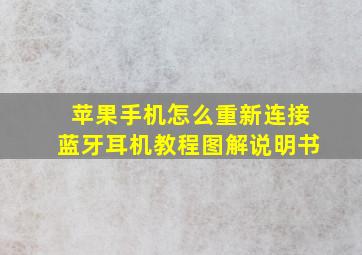 苹果手机怎么重新连接蓝牙耳机教程图解说明书