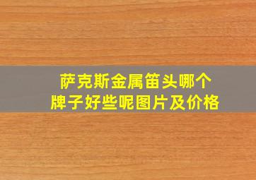 萨克斯金属笛头哪个牌子好些呢图片及价格