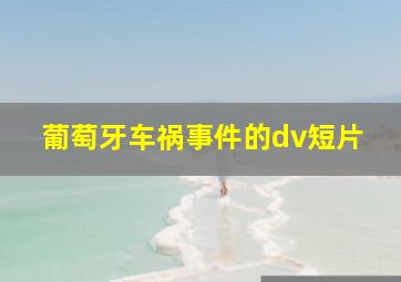 葡萄牙车祸事件的dv短片